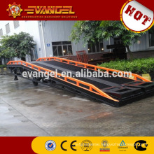 Low price portable container load unload bridge mobile yard ramp